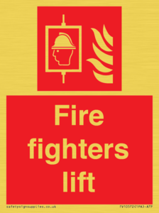 Fire fighters lift